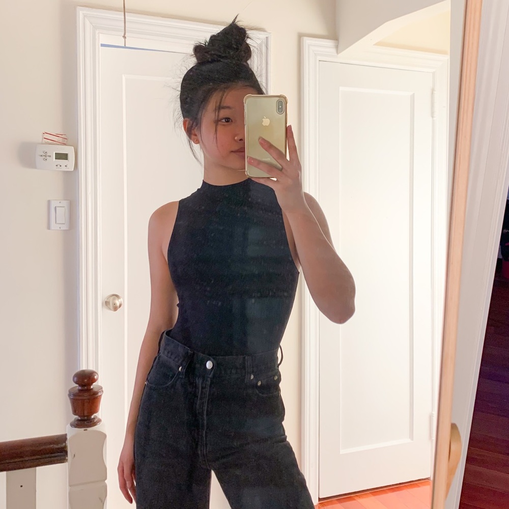 Forever 21 Basic Sleeveless Bodysuit